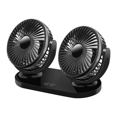 Ventilador dual 3 velocidades carga usb